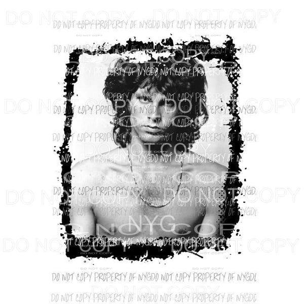 Jim Morrison Doors #2 Sublimation transfers Heat Transfer
