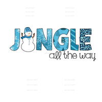 jingle all the way #7467 Sublimation transfers - Heat 