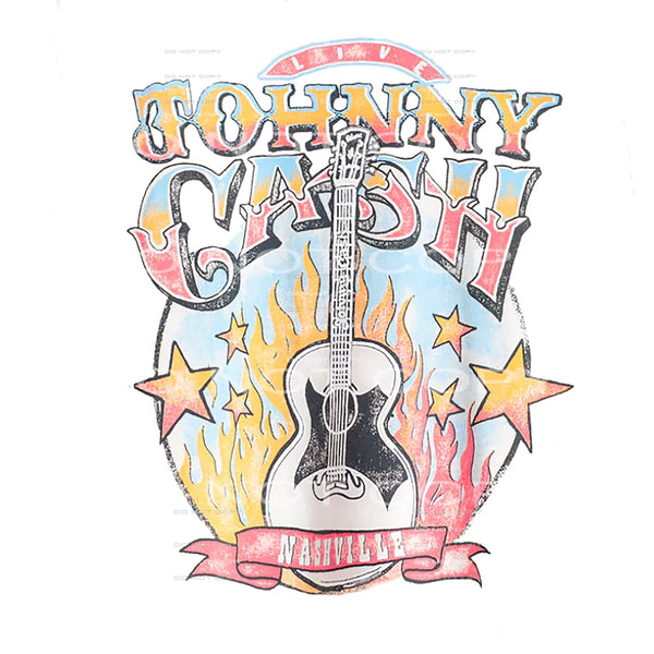 johnny cash #4375 Sublimation transfers - Heat Transfer