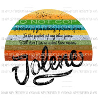 Jolene Sublimation transfers Heat Transfer