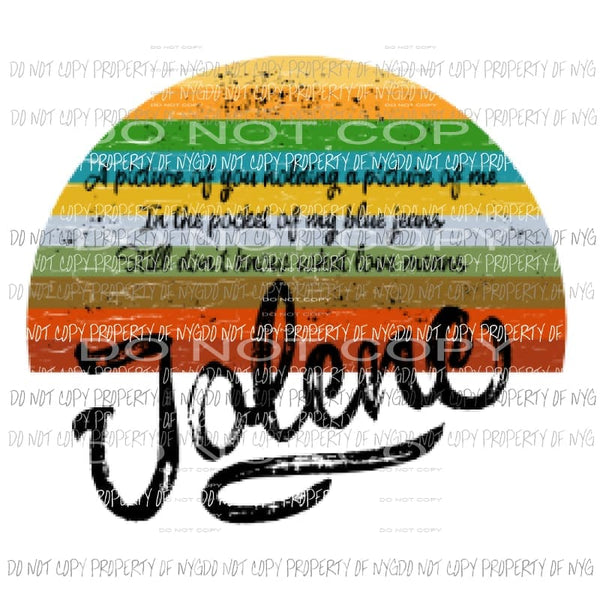 Jolene Sublimation transfers Heat Transfer