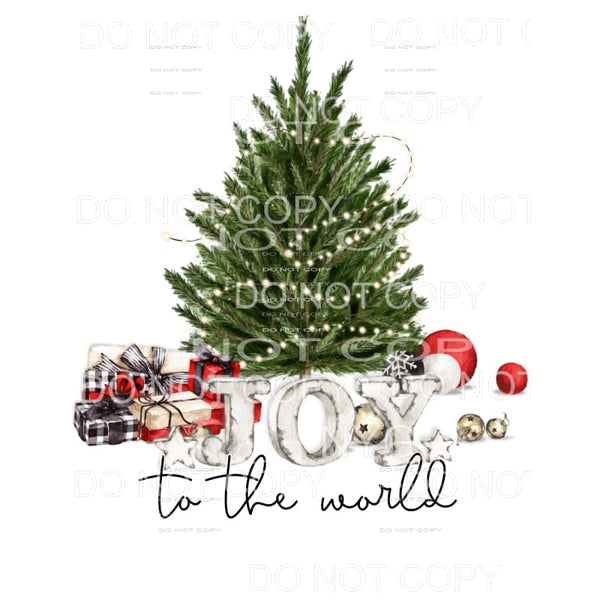 Joy To The World Christmas Tree Gifts Oranaments #2074 