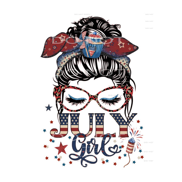 July girl #6222 Sublimation transfers - Heat Transfer