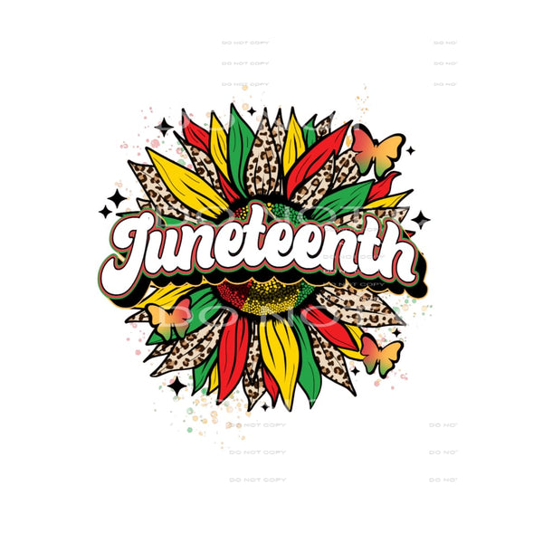 Juneteenth #4564 Sublimation transfers - Heat Transfer