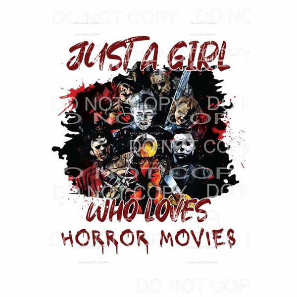 Just A Girl Who Loves Horror Movies Villains Collage #18 