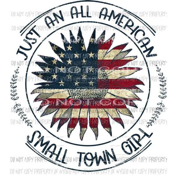 Just an All American Sublimation transfers Heat Transfer