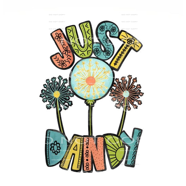 just dandy #6696 Sublimation transfers - Heat Transfer