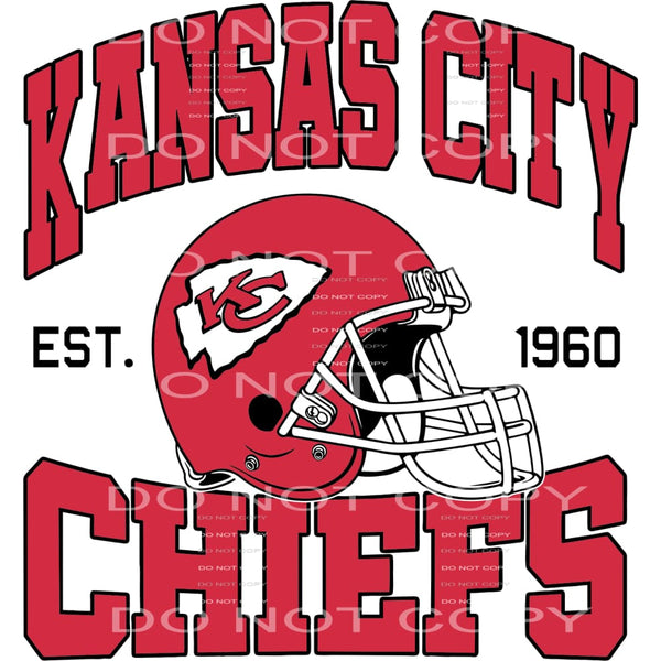 Kansas City Chiefs #4472 Sublimation transfers - Heat
