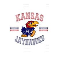 Kansas Jayhawks # 10 Sublimation transfers - Heat Transfer