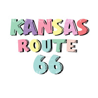 Kansas Route 66 # 77797 Sublimation transfers - Heat 