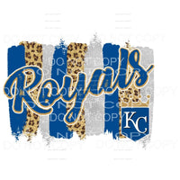 KC Royals Baseball # 11 Sublimation transfers - Heat 
