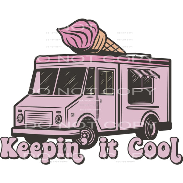 Keepin Cool #4519 Sublimation transfers - Heat Transfer