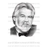 Kenny Rogers # 2 Country Sublimation transfers Heat Transfer