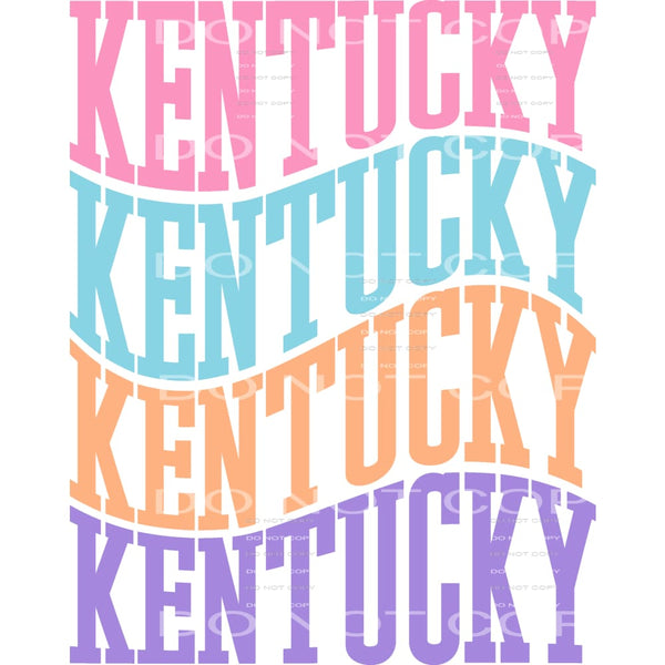Kentucky #7266 Sublimation transfers - Heat Transfer