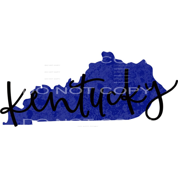 Kentucky #7268 Sublimation transfers - Heat Transfer