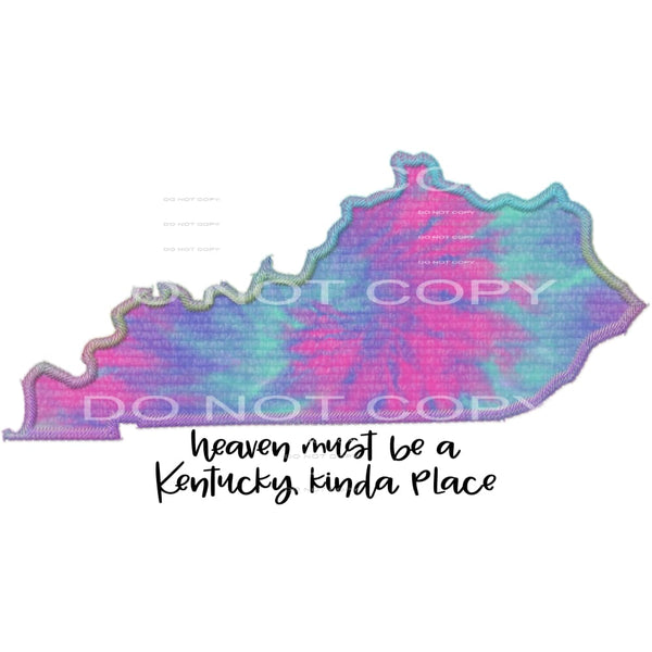 Kentucky #7270 Sublimation transfers - Heat Transfer