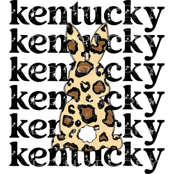 Kentucky bunny #7265 Sublimation transfers - Heat Transfer