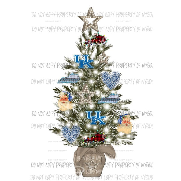 Kentucky Tree 3 Sublimation transfers Heat Transfer