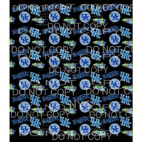 Kentucky Wildcats UK Sheet #1 Sublimation transfers - 13 x 9