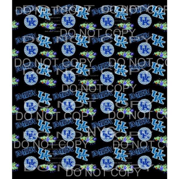 Kentucky Wildcats UK Sheet #1 Sublimation transfers - 13 x 9