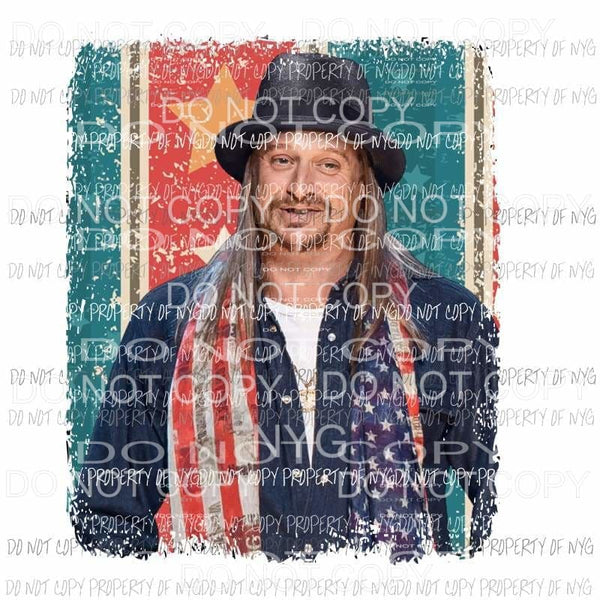 kid rock sublimation transfer Heat Transfer