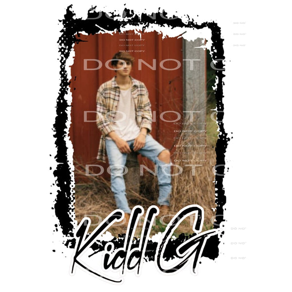 Kidd # 2 Sublimation transfers - Heat Transfer Graphic Tee -
