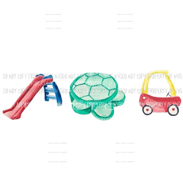 Kids Stuff Sublimation transfers Heat Transfer