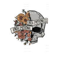 kinda emotionless skull # 2026 Sublimation transfers - Heat 