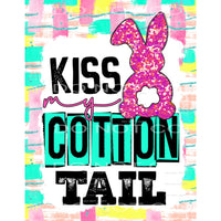 kiss my cotton tail #4885 Sublimation transfers - Heat 