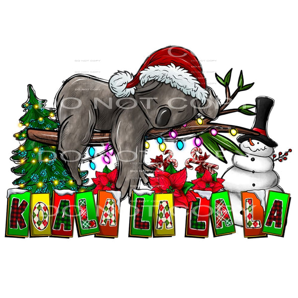 Koala la la la # 1079 Sublimation transfers - Heat Transfer