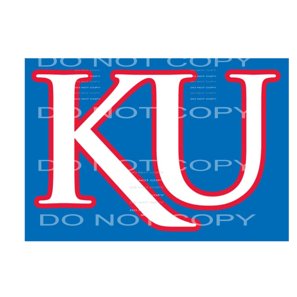 ku jayhawks 5 Sublimation transfers - Heat Transfer