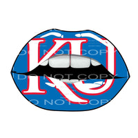 KU lips #6095 Sublimation transfers - Heat Transfer