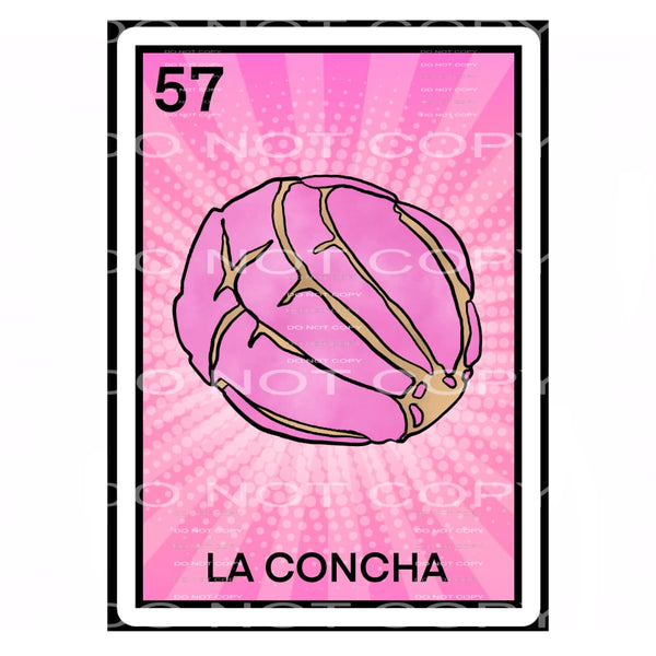 la concha #4947 Sublimation transfers - Heat Transfer