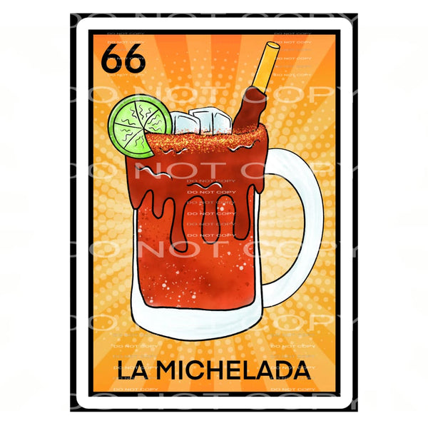 la michelada #4955 Sublimation transfers - Heat Transfer