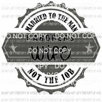 Laborers Wife Sublimation transfers Heat Transfer