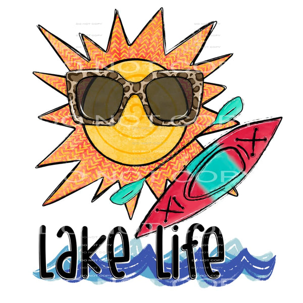 Lake Life #4171 Sublimation transfers - Heat Transfer