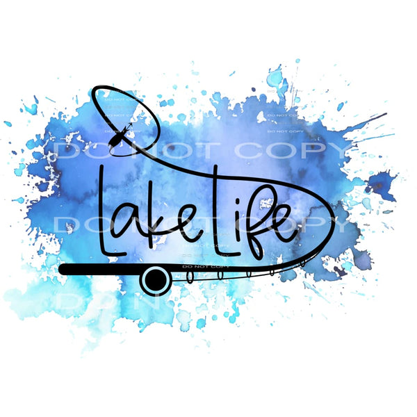 lake life #6229 Sublimation transfers - Heat Transfer
