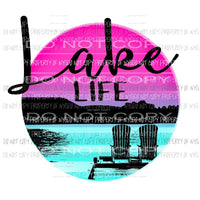 Lake Life # 7 Sublimation transfers Heat Transfer