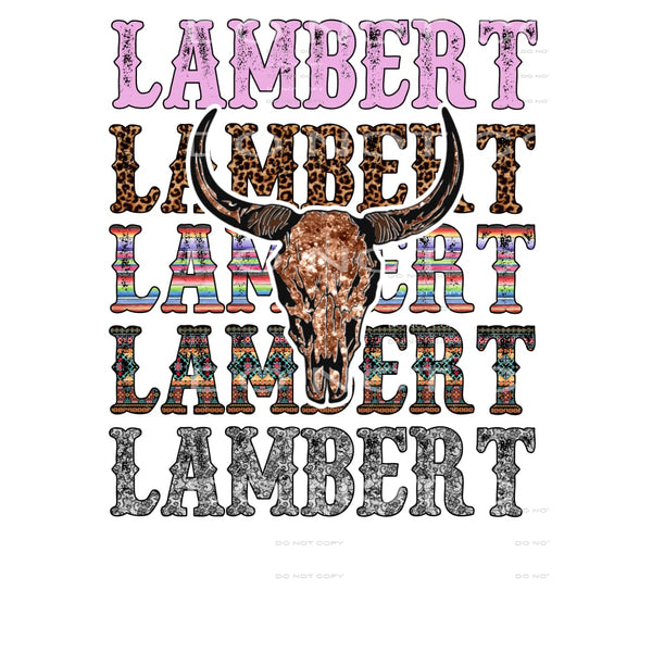 LAMBERT # 7789 Sublimation transfers - Heat Transfer