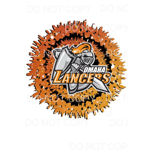 Lancers circle Sublimation transfers - Heat Transfer