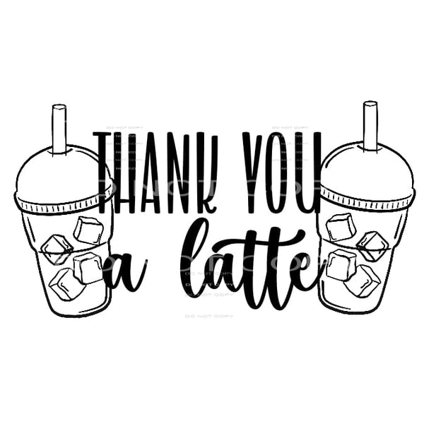 latte #4085 Sublimation transfers - Heat Transfer