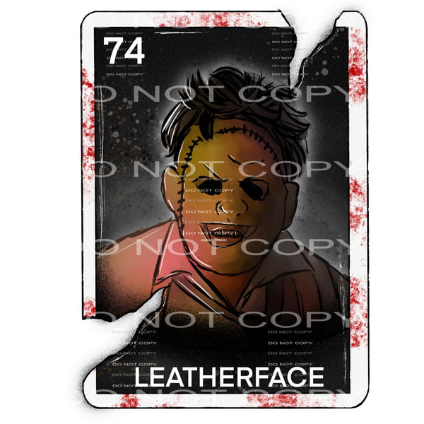 leatherface #7678 Sublimation transfers - Heat Transfer