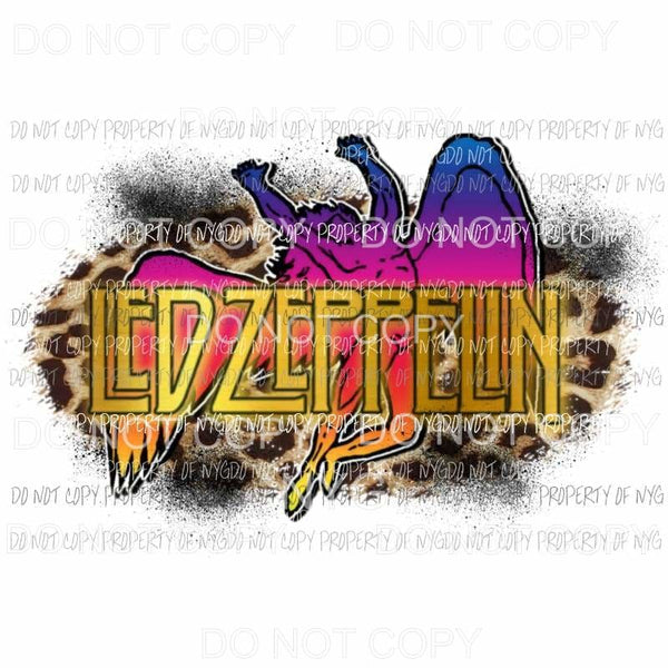 Led Zeppelin # 1 Sublimation transfers Heat Transfer