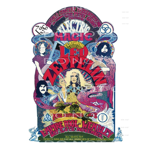 led zeppelin # 1012 Sublimation transfers - Heat Transfer