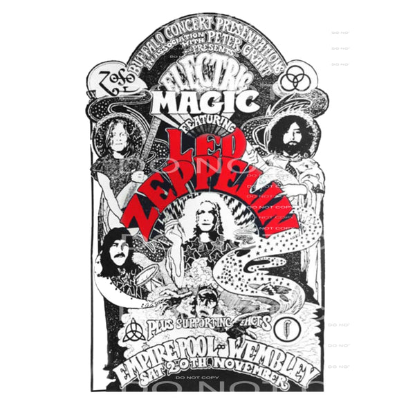 led zeppelin # 1013 Sublimation transfers - Heat Transfer