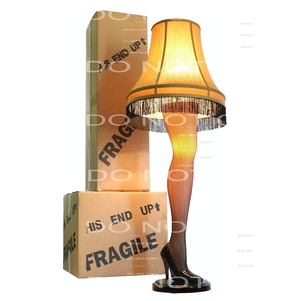 Leg Lamp A christmas Story # 2079 Sublimation transfers - 