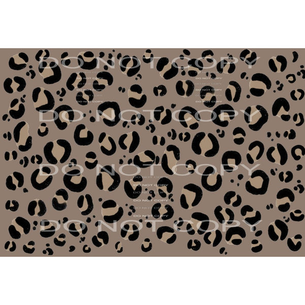 leopard #4692 Sublimation transfers - Heat Transfer