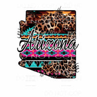 Leopard Aztec STATES All states in drop down menu 