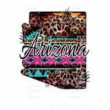 Leopard Aztec STATES All states in drop down menu 