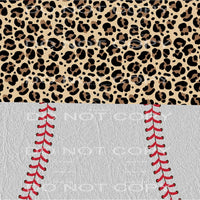leopard baseball #6682 Sublimation transfers - Heat Transfer